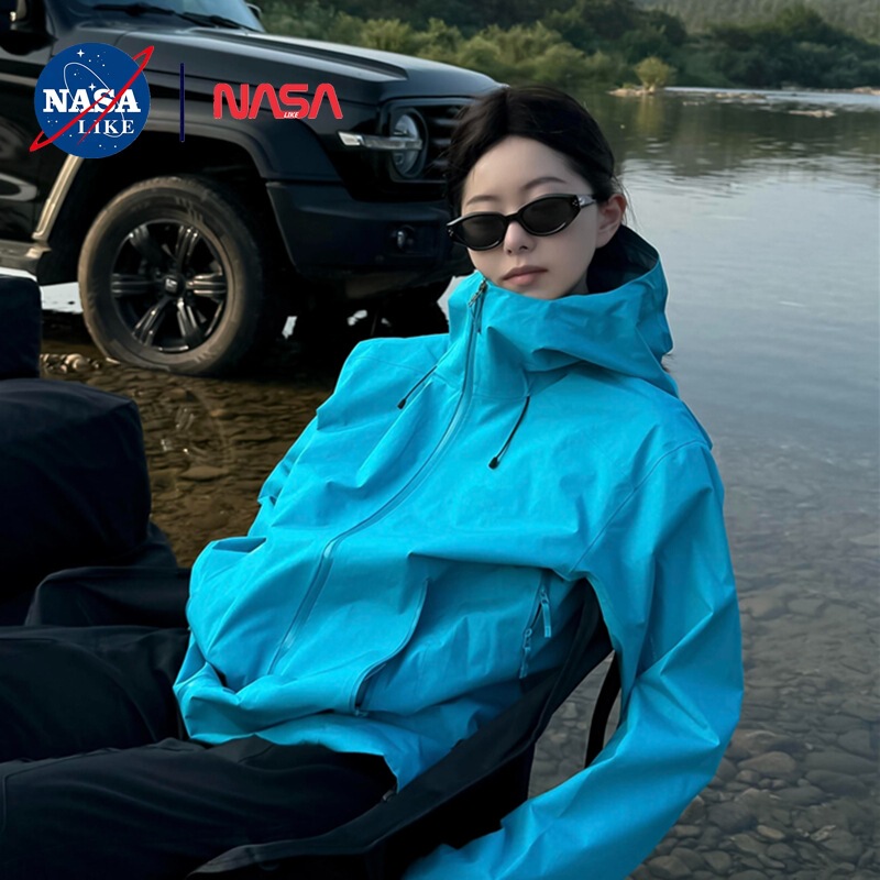Nasalike Fat Carp Blue Zhejiang Taizhou Niaojia Jacket Men's and Women's Lt Jacket Three-Door Bird Style Spring and Autumn Top