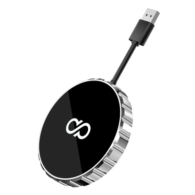 Cross-Border Carplay Wireless Adapter Two-In-One Car-Machine Connectivity Smart Android Autocarplay Box (Simsiz CarPlay və Android Auto) - q1bscarplay-android-auto-2-in-1-is-suitable-for-overseas-systems
