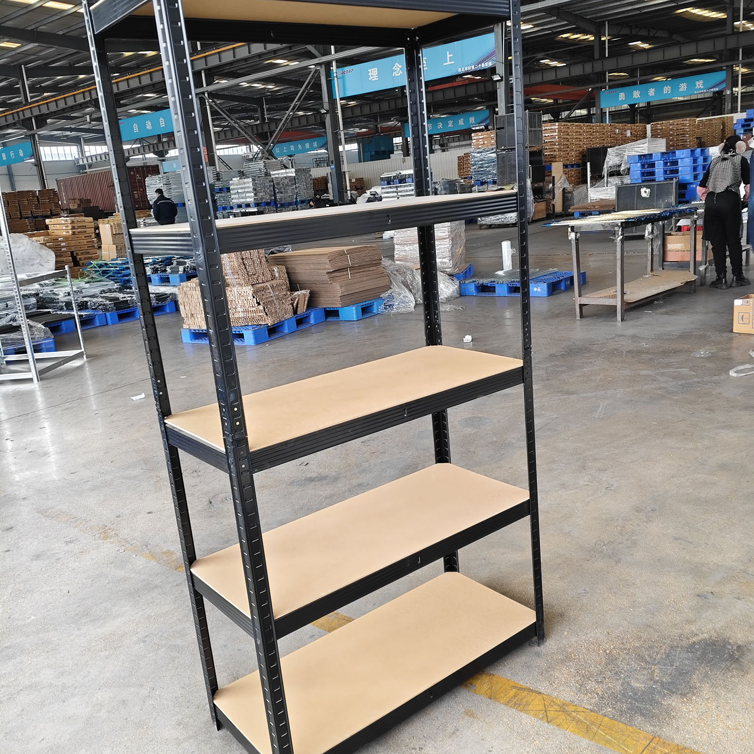 Estante para el hogar GS180, piso, almacenamiento multicapa, cocina de estilo simple, balcón para el hogar, estante de almacenamiento de artículos diversos