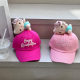 South Korea single cross-border letter KT cat cap female parent-child baseball cap letter travel sunshade sunscreen children's hat