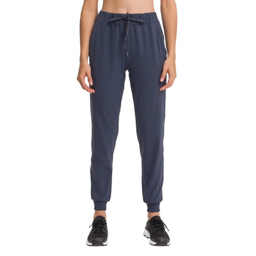 New style nude brushed fashion casual yoga pants women's loose running fitness pants slim fit leggings sports pants