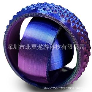 3D Rotating Ball texture fingertip gyro to relieve stress fingertip gyro