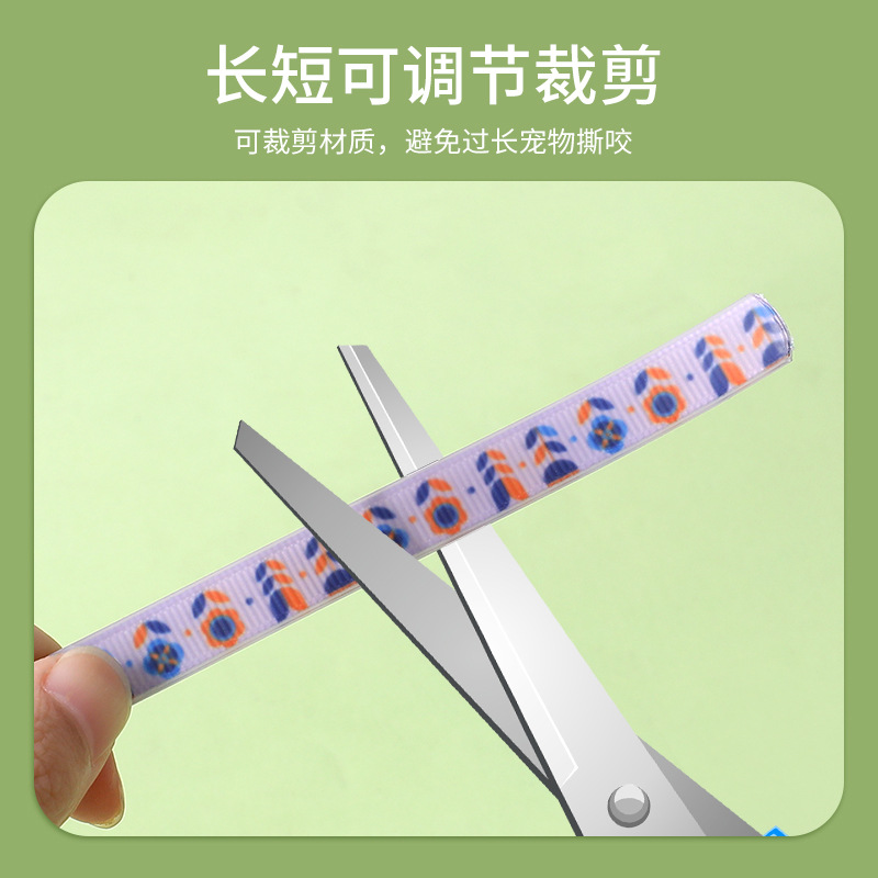 Collar para mascotas Collar de gato ajustable Collar de aceite esencial Anti-picadura de mosquito Bib de gato Anti-pulga Collar al por mayor