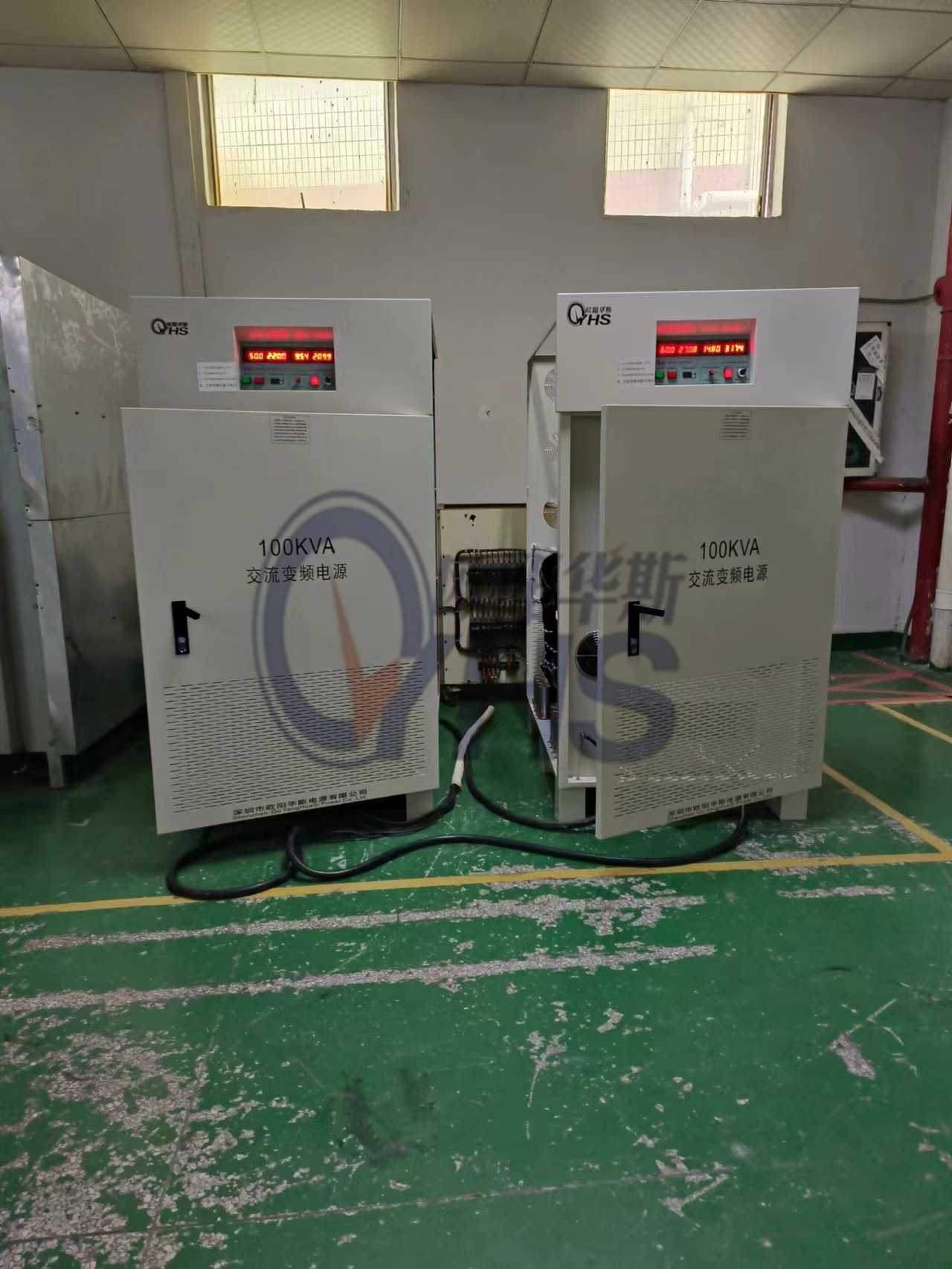 ŷ����˹����100KVA��Ƶ��Դ��������������480V 60HZ�����50HZ