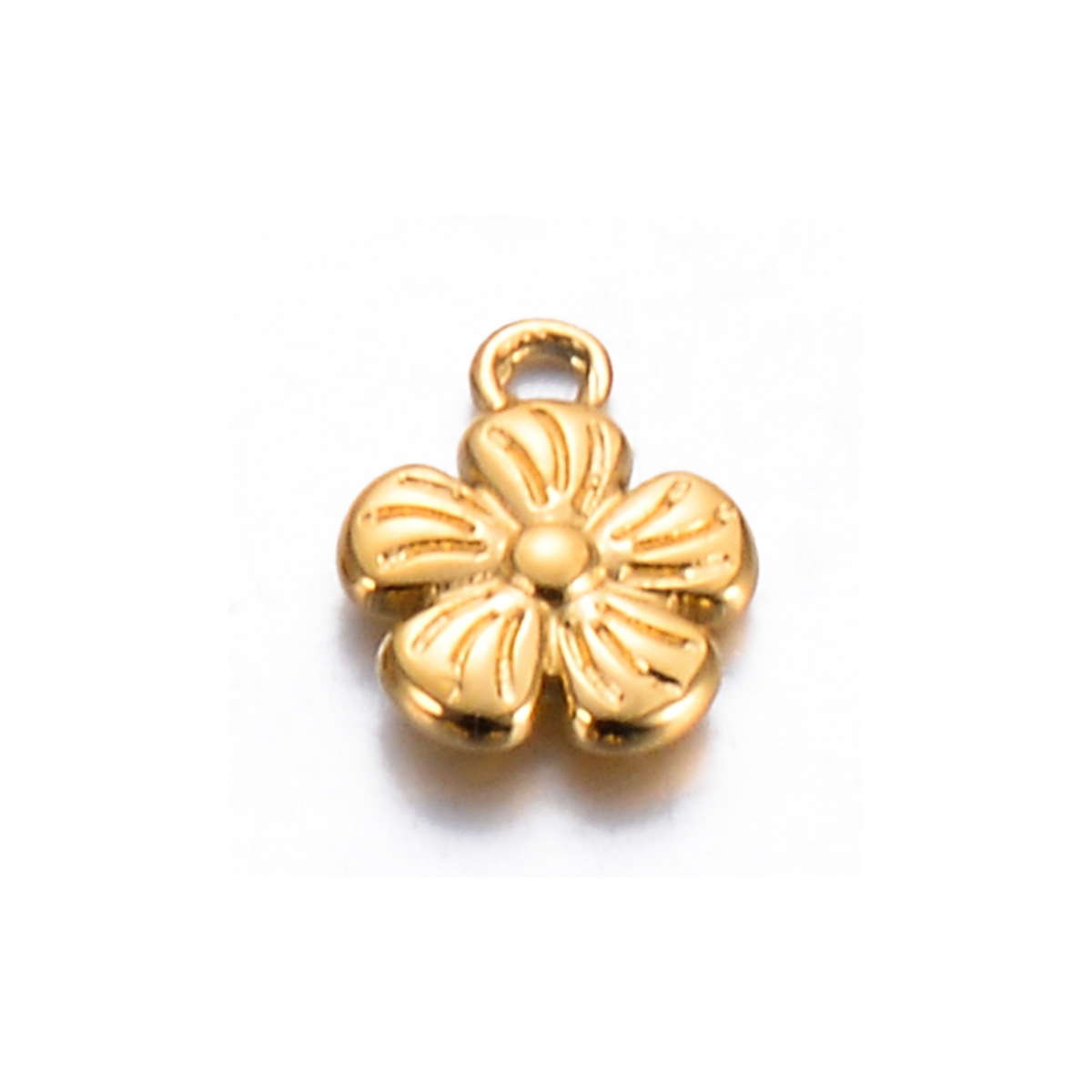 Acero inoxidable estereoscópico amor flor mariposa pequeña colgante mini conchas accesorios de candado de pájaros DIY pulseras image 13