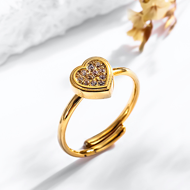 越境貿易新商品 ステンレスリング 丸型 六角形リング レディース ライトラグジュアリー 幾何学リング シンプル 高級