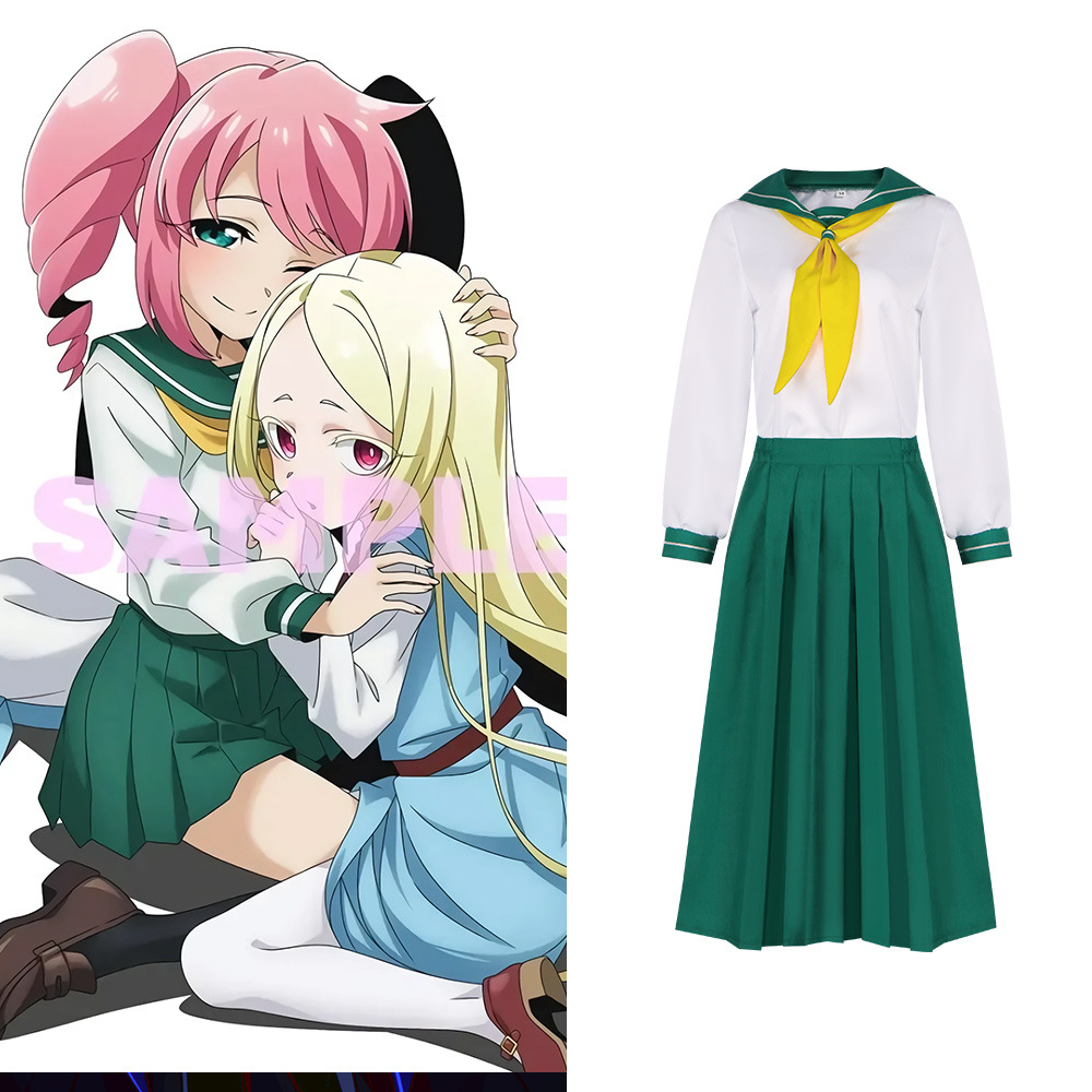 Envisioning dreams as a magical girl cosplay costume, Hiiragi Manana JK uniform school uniform cosplay Halloween performance costume