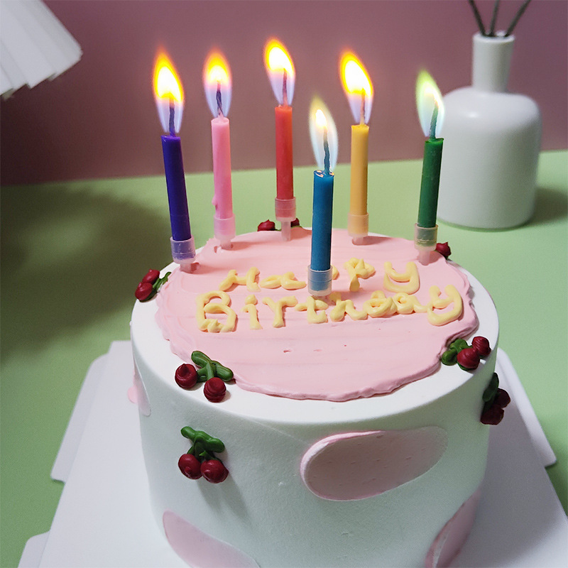 Candle Event & Party Supplies 1 Set Quantity Birthday Cute Bear Solid Color Tmc Birthday Candle