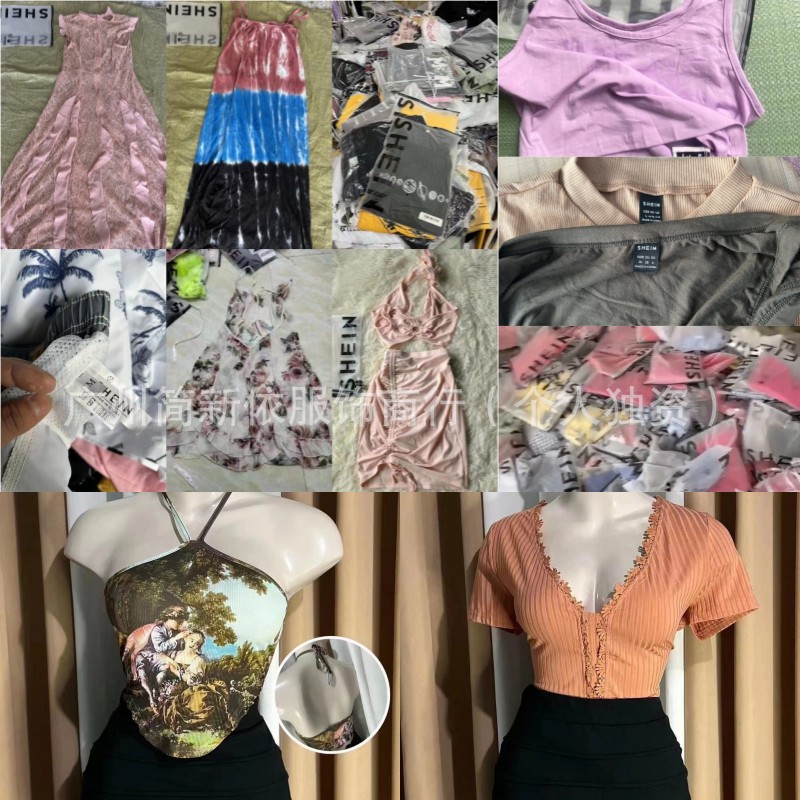 2024 nueva moda rápida transfronteriza marca shein mezcla sexy chica caliente ropa de mujer suministro directo de fábrica Xiyin