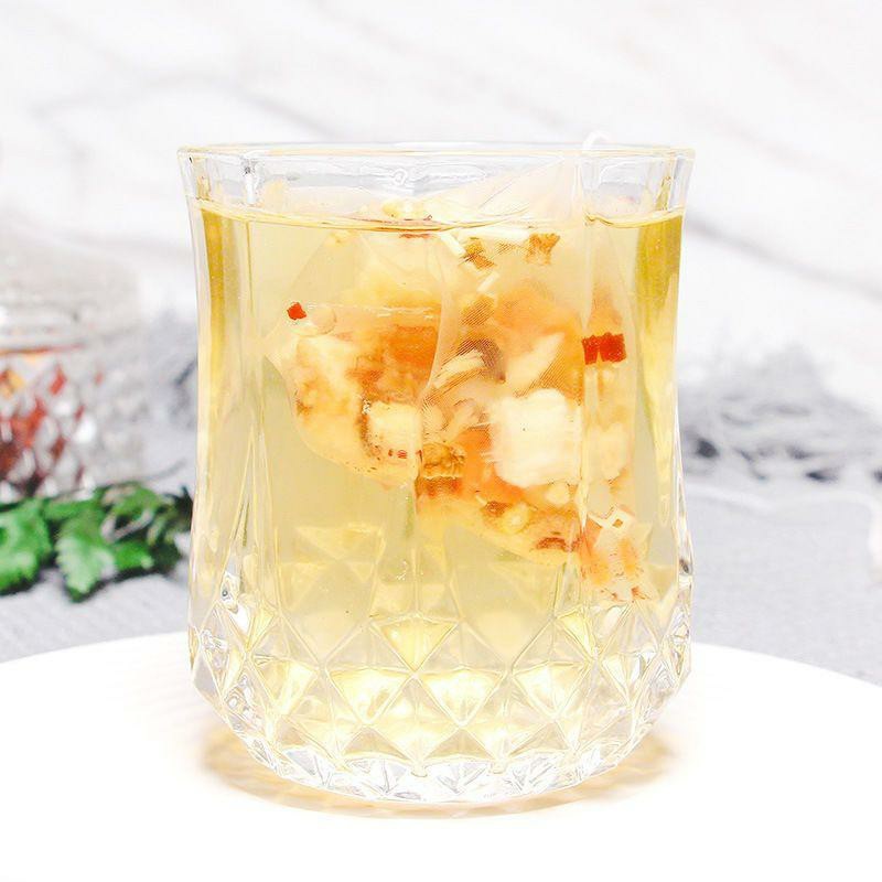Sugarcane Imperata Snow Pear Tea Bags Zhu Zhe Mao Gen Xue Li Cha 5 Pack 200g Freeze Dried Herbal Fruit Tea key features