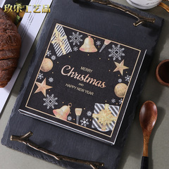 Factory Creative Theme Christmas Bell Print Napkin Paper Birthday Napkin Wholesale