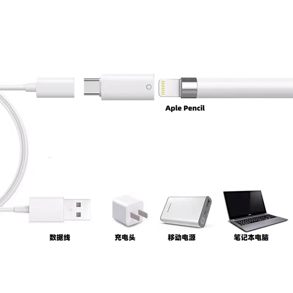 TYPE-C revolver Lightning mother Aple Pencil handwriting pen-connected connection automatic connection Bluetooth charging