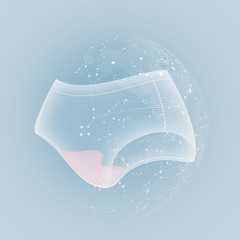 5 pairs/bag elegant pure cotton disposable underwear for women, sterile, individually packed, wholesale women's disposable underwear