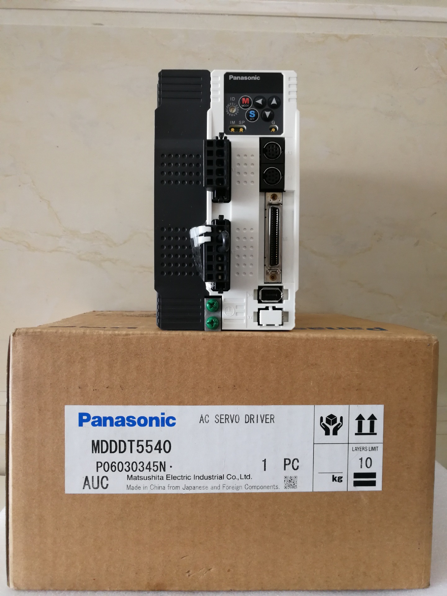 松下伺服驱动器  MDDDT5540 全新原装正品 保修一年