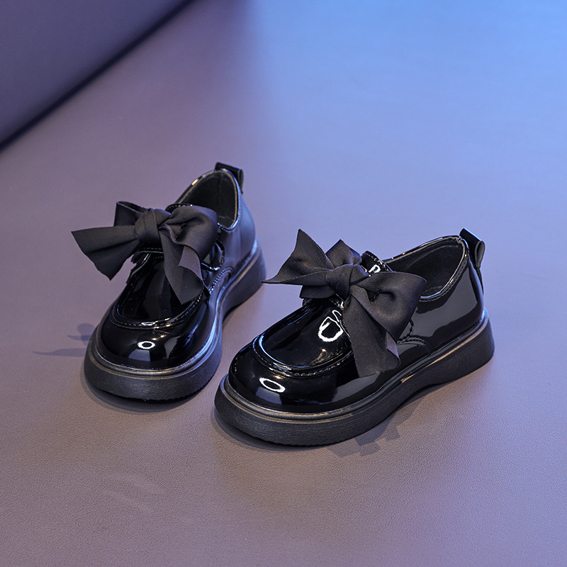 Zapatos de cuero infantiles de moda versátil 2026 verano nuevo estilo de chicas zapatos de princesa británicos zapatos de arco suave zapatos Lefour image 7