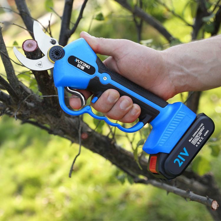 电动修枝剪刀果树剪充电式强力粗枝无线锂电多功能剪树枝电动剪刀