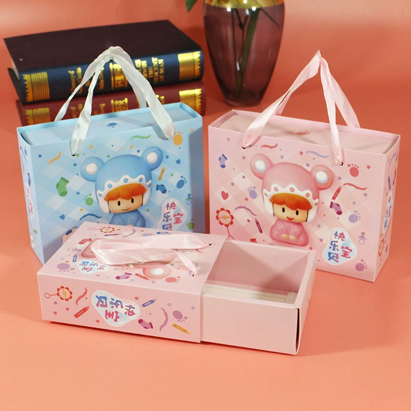 Children's handheld gift box, Birthday gift, high-quality style
