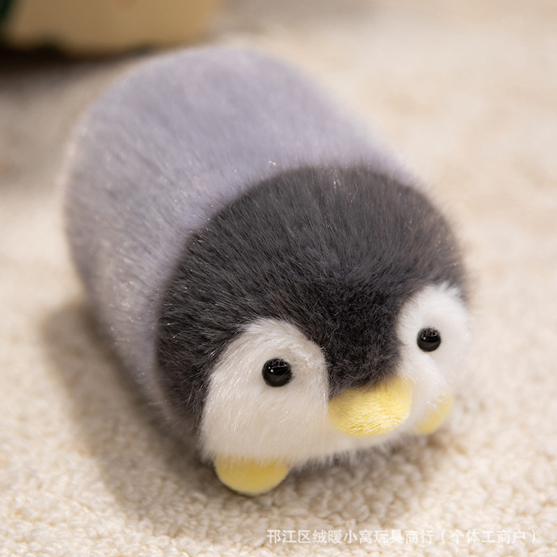 Mesa fragante con pingüinos