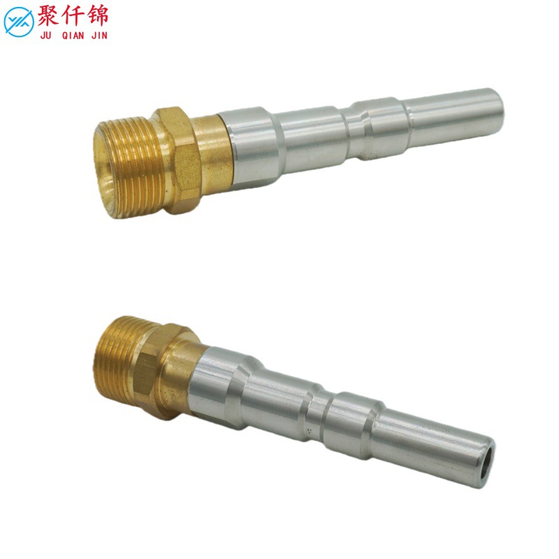Italian Ar High-Pressure Water Gun Male Cleaning Machine with Quick-Plug Adapter Foam Pot Universal Threaded Joint