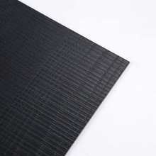 橡木锯齿饰面板意式半透护墙板柜实木木皮黑色橡木实木板