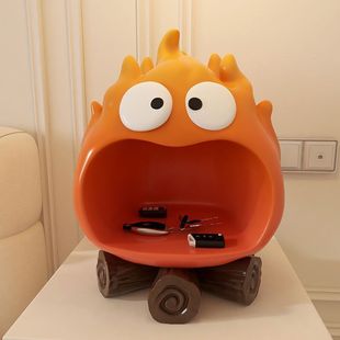 Cartoon Cute Creative Flame Entrance Living Room Key Storage Tray Home Decoration Ornaments