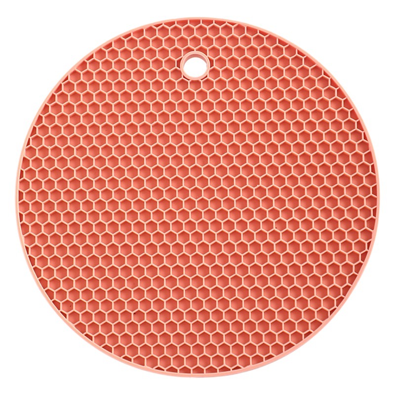 Rubber Heat Insulation Mat, Dining Table Mat, Kitchen Pot Mat, Cup Mat, Bowl Mat, Table Mat, Non-Slip, High Temperature Resistant Honeycomb Mat, Wholesale Delivery
