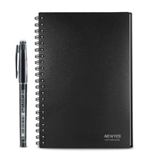 A6 Reusable Erasable Notebook black notebook Microwave Wave