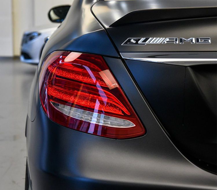 Mercedes-Benz AMG C-Class E-Class S-Class rear emblem CLA GLA GLC GLE modified car sticker lettering trunk lid badge
