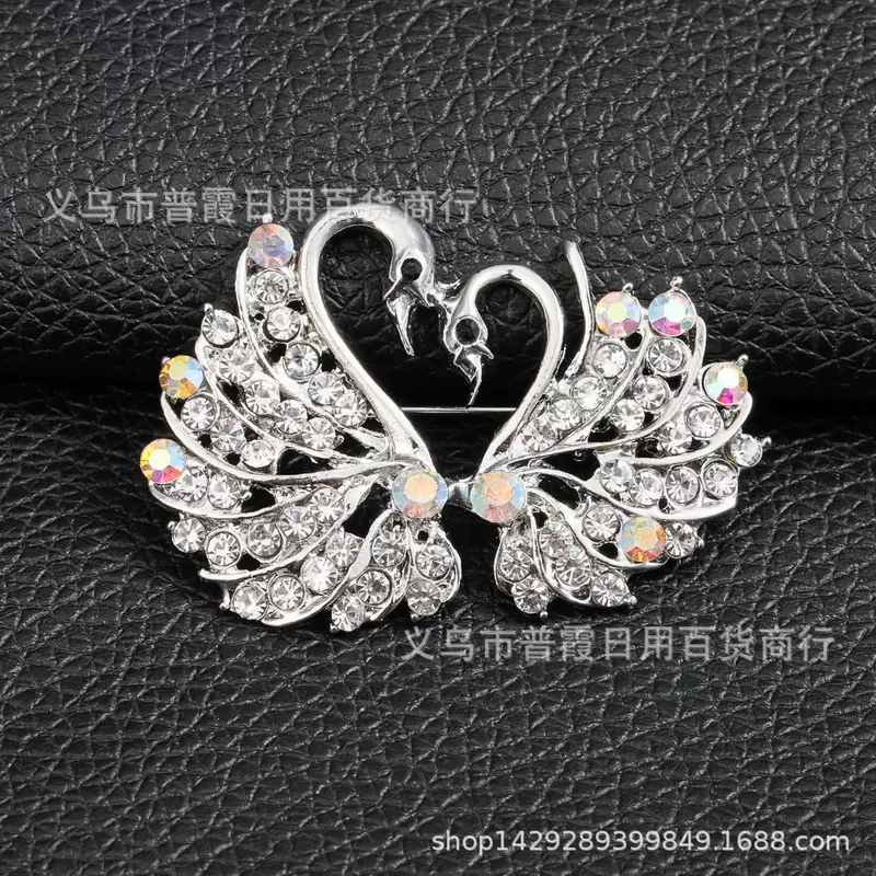 Swan, brooch, accessory, for beloved