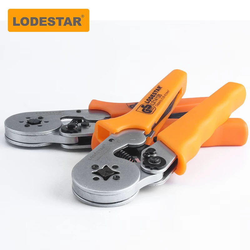 Клещи обжимные для клемм LODESTAR L214192 0.14-1.5мм многофункциональные, экономия труда, обрывки проводов