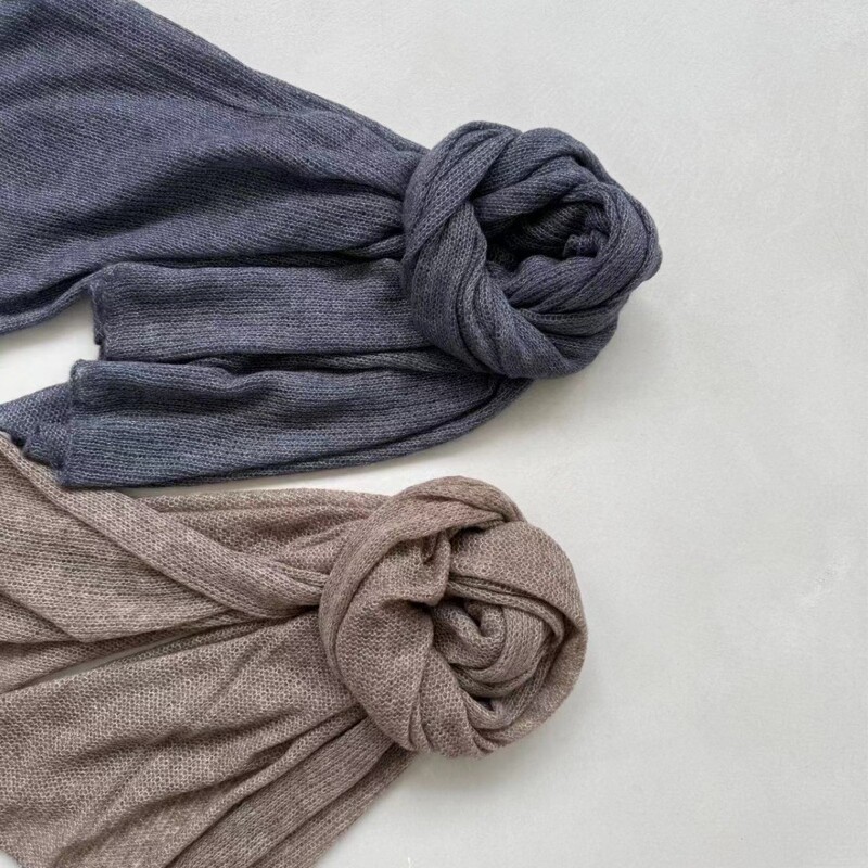 Silk Cashmere Long Scarf for Women, Knitted, Breathable, Versatile Shawl, High-End Feel, Atmospheric, Warm Neck Scarf