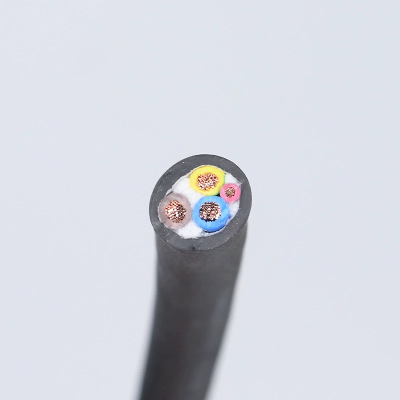 EU standard TUV certified charging pile cable 3*2.5+1*0.5 professional production AC charging pile cable factory