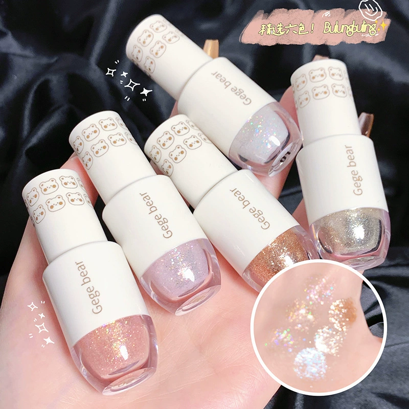 Жидкая глиттерная тень для век (Gege Bear) Gorgeous Line, 4 г, красочный блестящий финиш