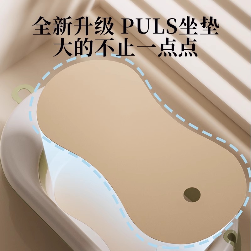 bañera plegable para bebés, bañera grande para bebés, bañera antibacteriana para recién nacidos, bañera doméstica para niños
