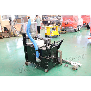 Mobile Road Vacuum Cleaner Cement Ground Cutting Sweeper Automatic Hand-Push Gravel Particle Collector