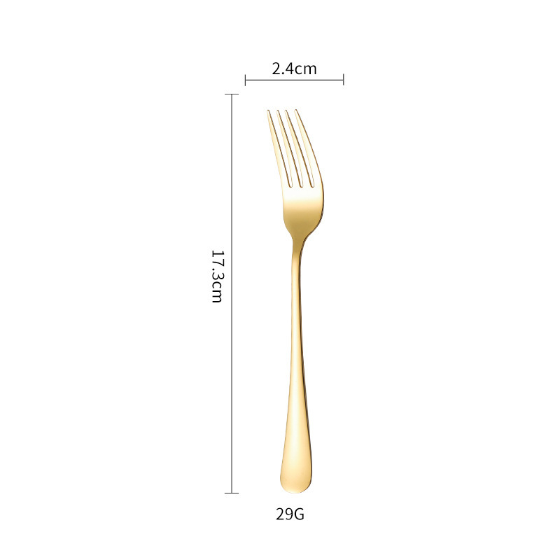 クロスボーダー 1010 ステンレス鋼食器肥厚コーヒー撹拌スプーンケーキスパチュラホテルナイフ、フォーク、スプーンセットはロゴを彫刻することができます|undefined
