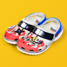 cross四代火影卡通联名儿童洞洞鞋夏季防滑耐磨eva凉鞋儿童拖鞋