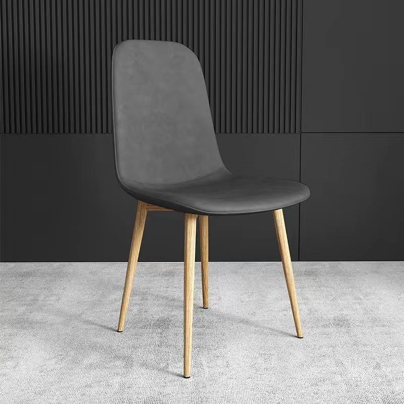 Silla de comedor doméstica anti-gato agarra ligera de lujo simple negociación silla de oficina silla de respaldo silla de comedor fábrica de taburetes al por mayor