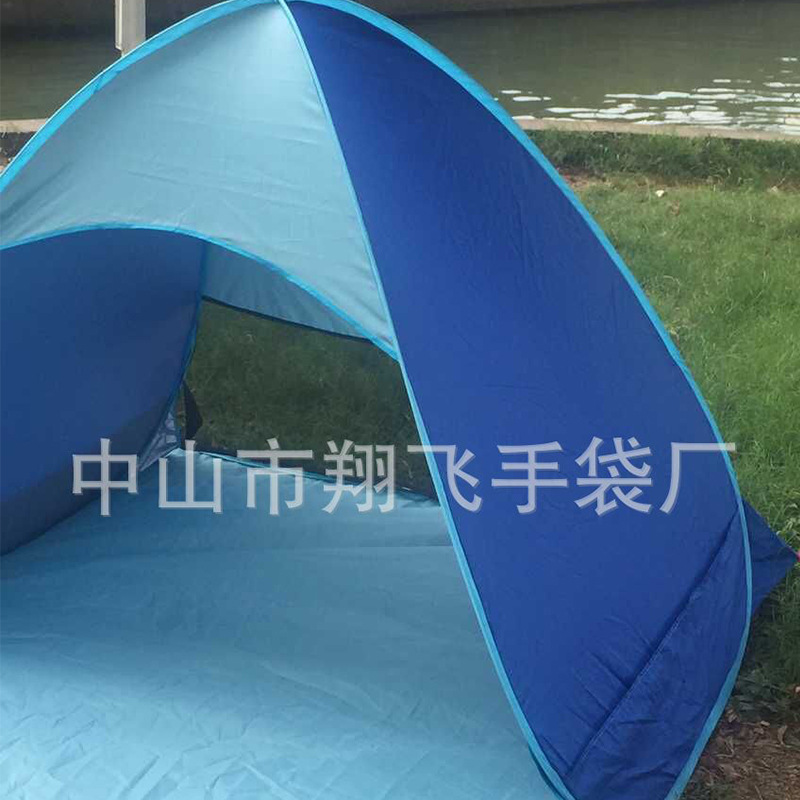 Simple foldable travel tent