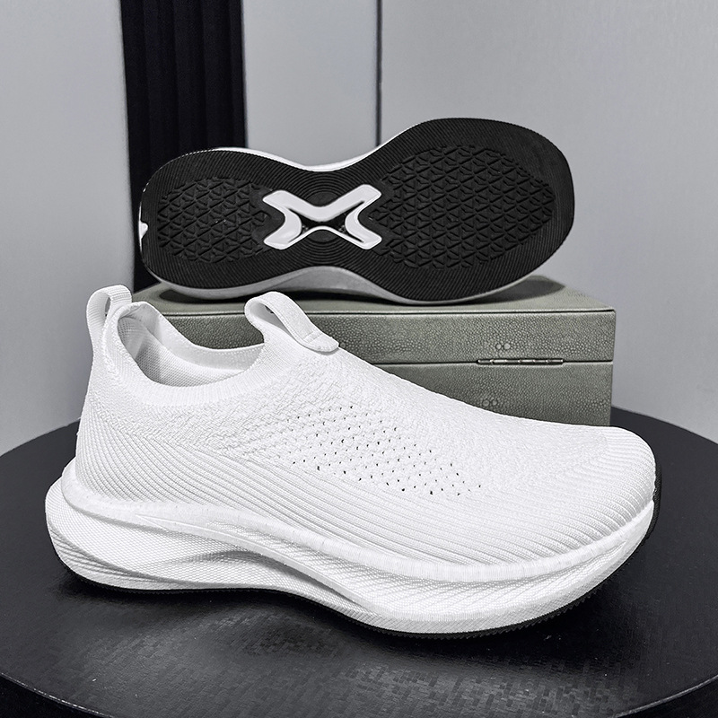 Wide-Last Shoes, Wide-Toe Shoes, Outdoor Sports Shoes for Men, Wide-Toe, Wide-Foot, Mesh, Breathable, Lightweight, Casual Sports Shoes, Shoes for Big and Tall People