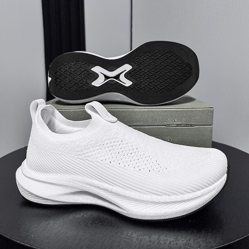 Wide-Last Shoes, Wide-Toe Shoes, Outdoor Sports Shoes for Men, Wide-Toe, Wide-Foot, Mesh, Breathable, Lightweight, Casual Sports Shoes, Shoes for Big and Tall People