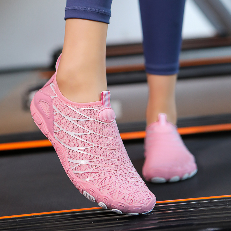 New Outdoor Trans-plus size Tracing Shoes Wading Beach Shoes Barefoot Diving Quick-drying Shoes Swimming Yoga Fitness Shoes