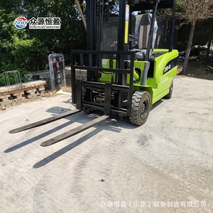 Manufacturer Zhongyuan Electric Forklift 3 Tons Loading and Unloading Pallet Stacker Stacking Lifting Electric Handling Forklift