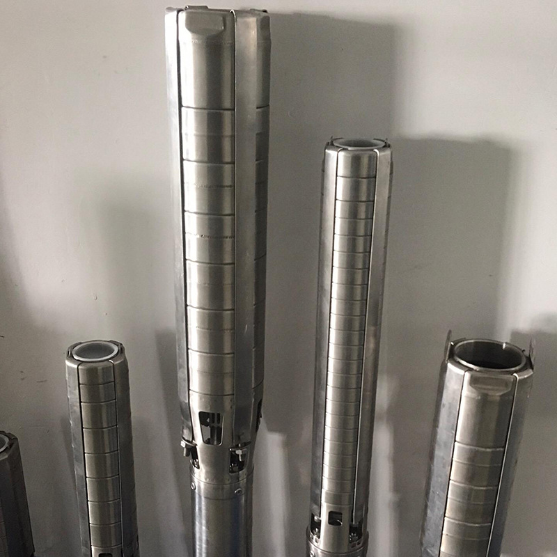 Fuente 7.5KW gran flujo QJ DC bomba de pozo profundo llenado rápido de agua bomba de ahorro de energía bomba sumergible