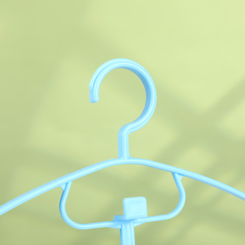 Wavy-shaped clothes hanger for home use, multifunctional wardrobe storage tool, simple underwear tie sling hanger