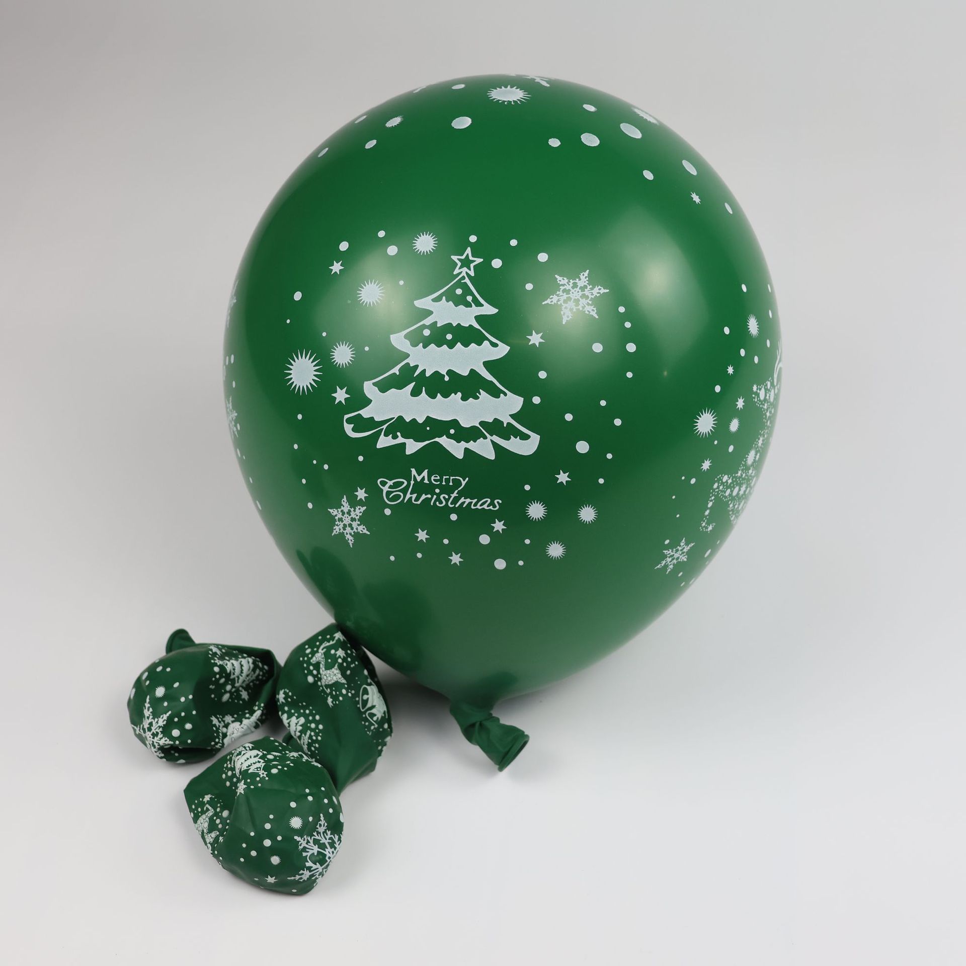 Navidad decoración globo centro comercial aula kindergarten bar KTV Santa Claus partido escena traje diseño