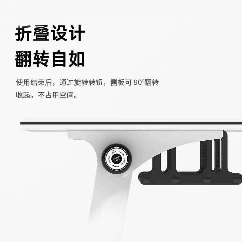 Folding training table can be assembled into a movable long conference table chair set office staff multi-functional folding desk