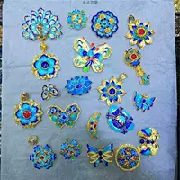 Изысканная Цветочная живопись масляная брошь корсаж воротник рубашки булавка с украшениями своими руками № a10041