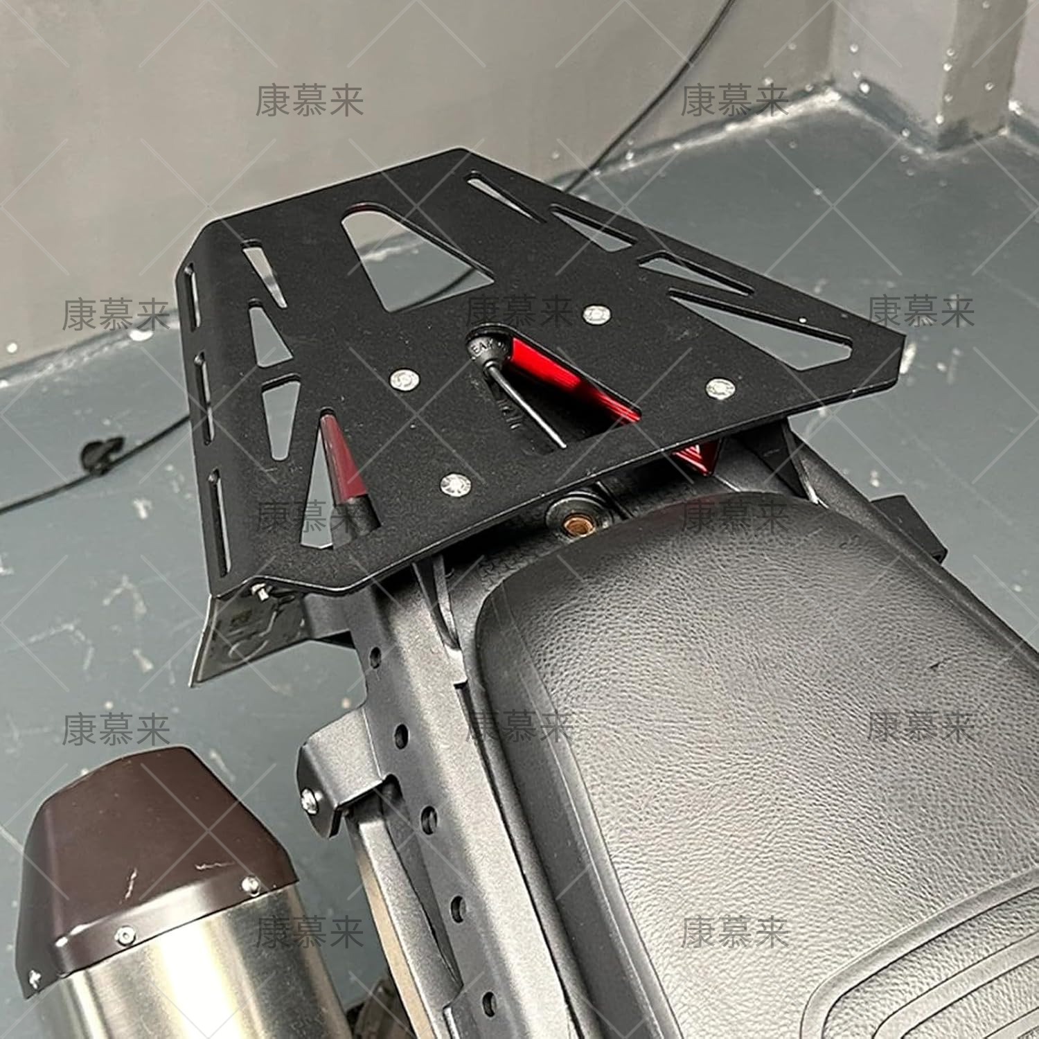 Suitable for Aprilia Tuareg 660 modified rear rack luggage box tail rack side bag bracket rear handlebar accessories