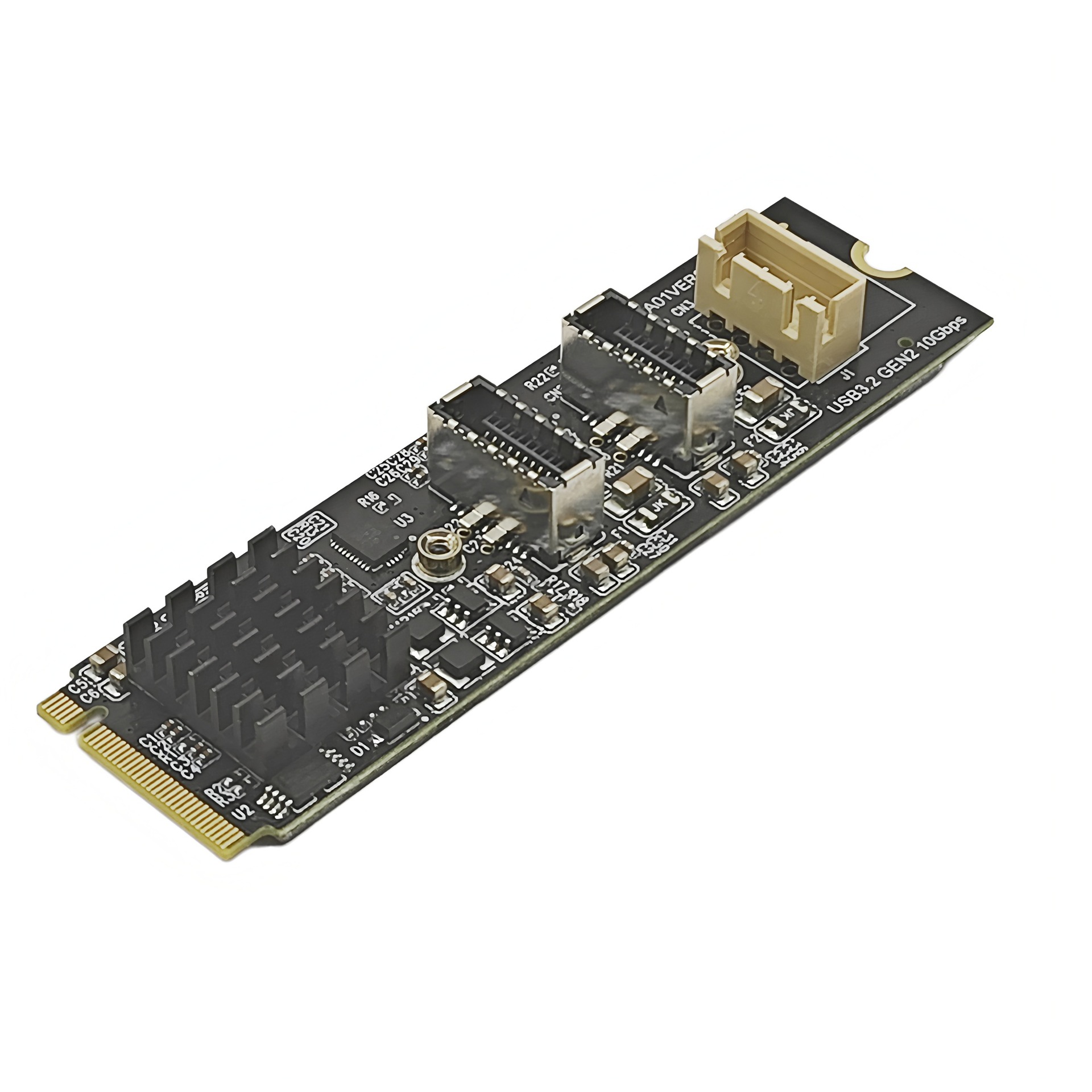 M2��չ10Gbps˫��TYPE-E��չ��NVME M.2 M-KeyתTYPE-Cǰ�ýӿ�